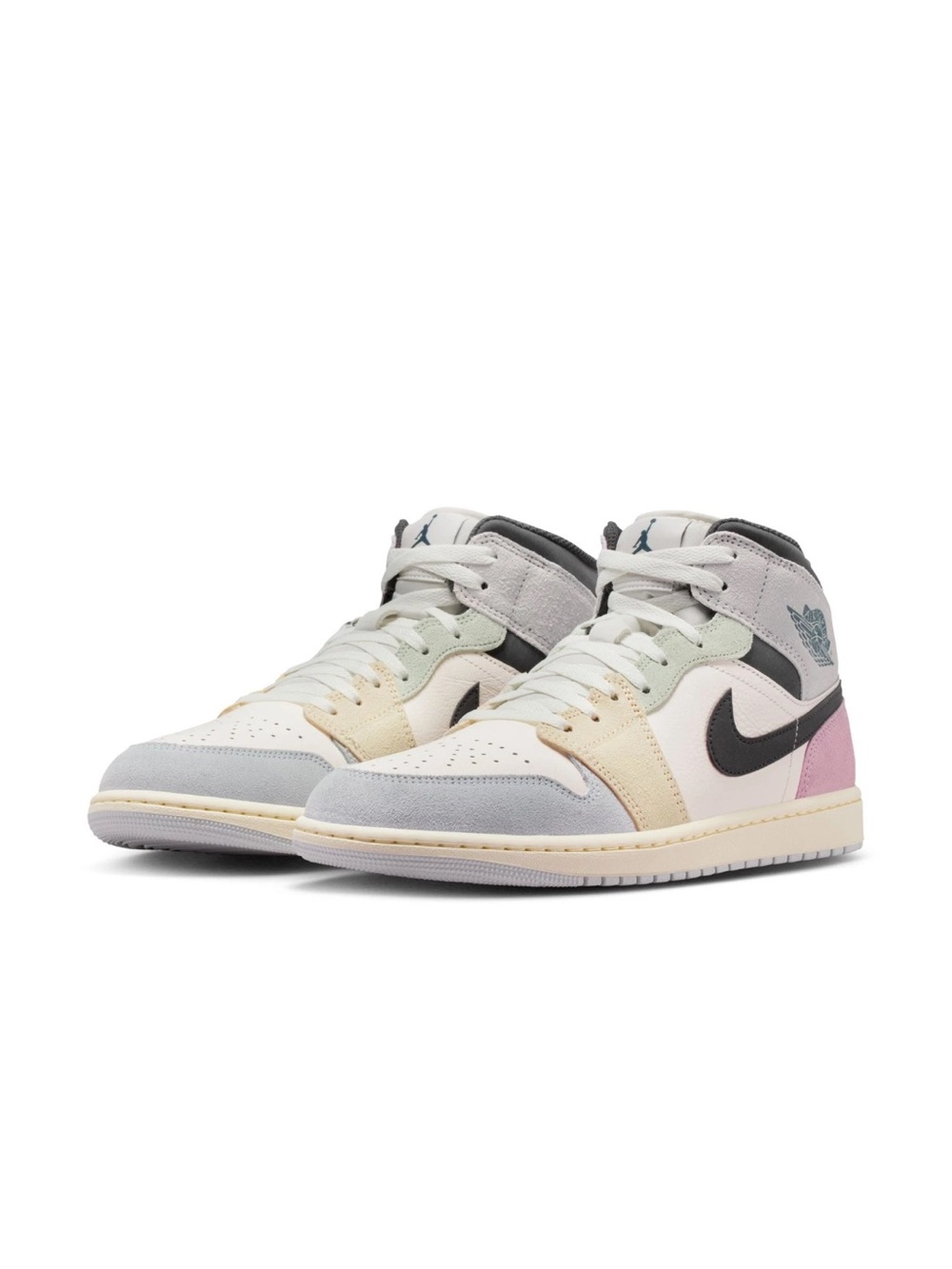 Nike Air Jordan 1 Mid SE Iced Jade Mens Mid Size 8 Athletic Sneakers Ships today